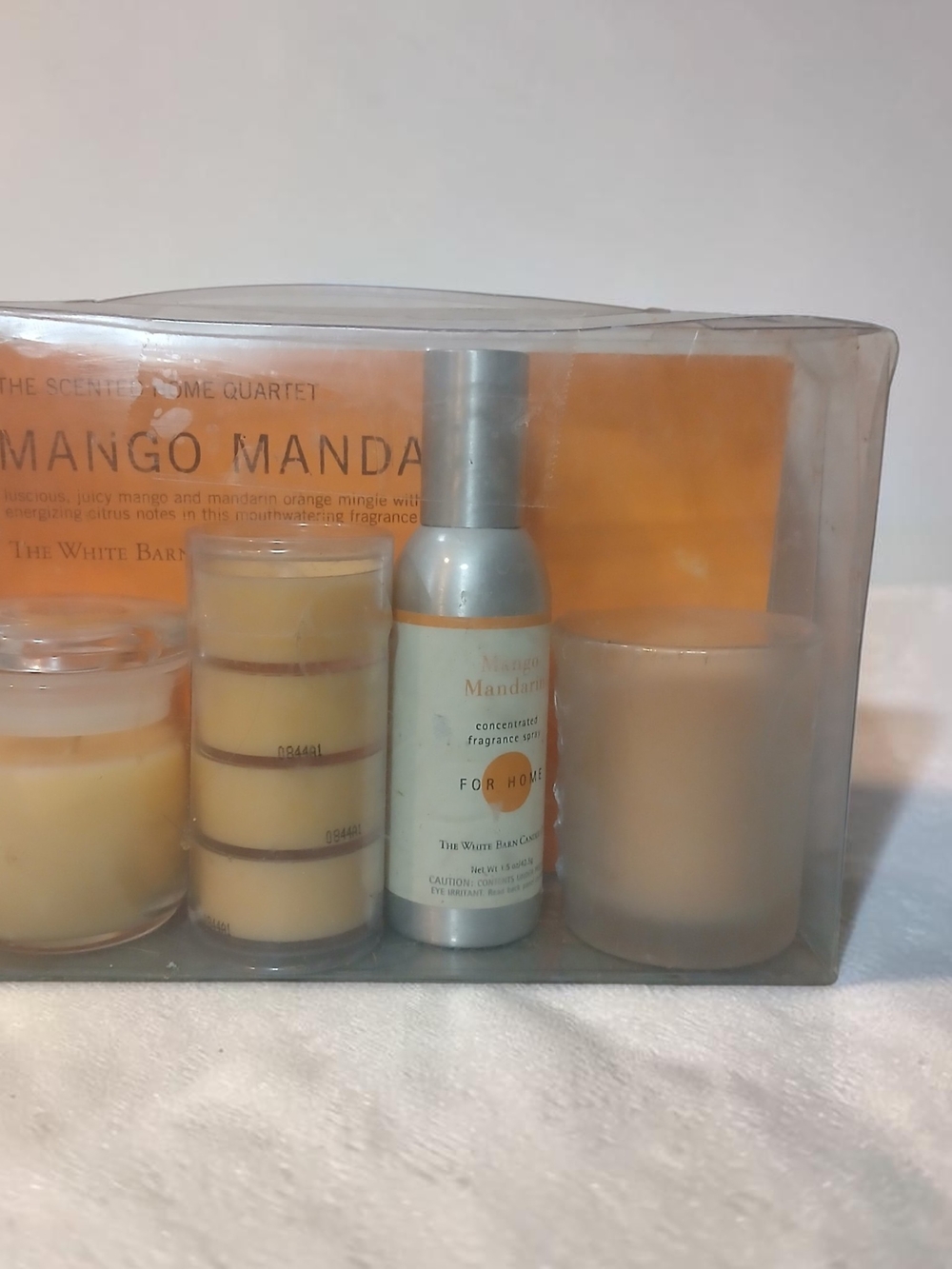 White Barn Mango Mandarin Bath & Body Gift Set - Orange